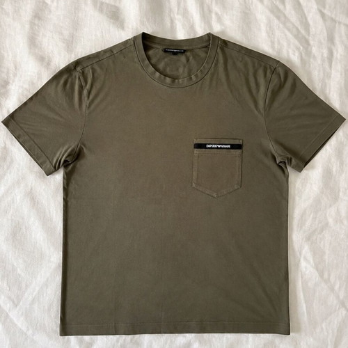 Emporio Armani T-shirt M, green