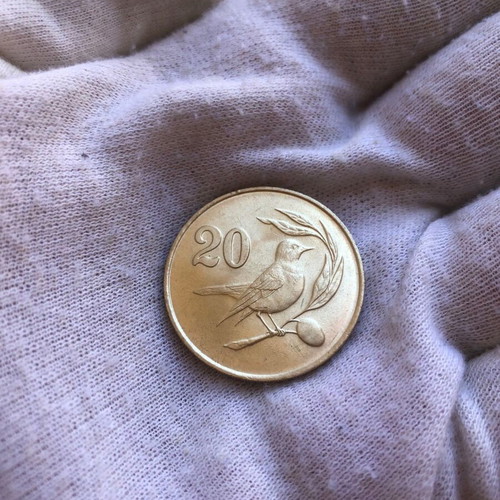 Cyprus 20 Cents Coin 1983 like new