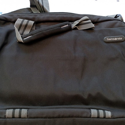 Samsonite laptop shoulder and hand bag with double handles