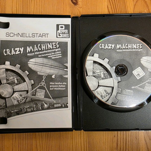Crazy Machines Neue Herausforderungen PC puzzle game used, German edition