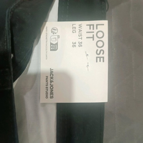 Black men's pants Jack & Jones new, size XL