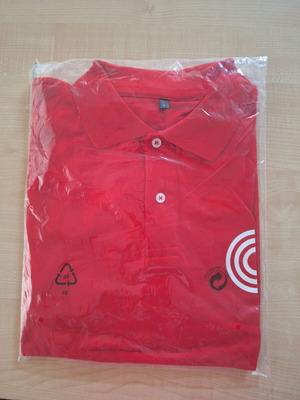 E-food Red Shirt Size L New Sealed