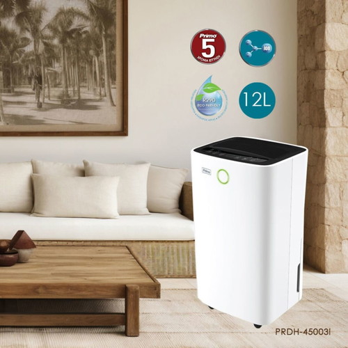 Primo PRDH-45003i dehumidifier with ionizer 12lt
