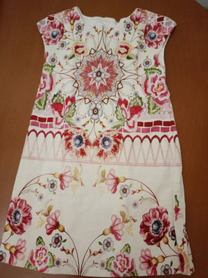 Ethnic-Chic Floral Dress Zara Girls 7 Years 122cm New