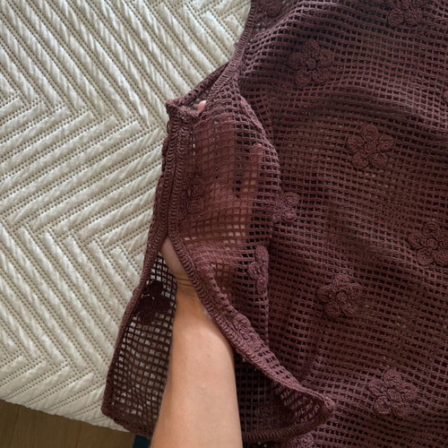 H&M knitted set, brown, beach or everyday wear