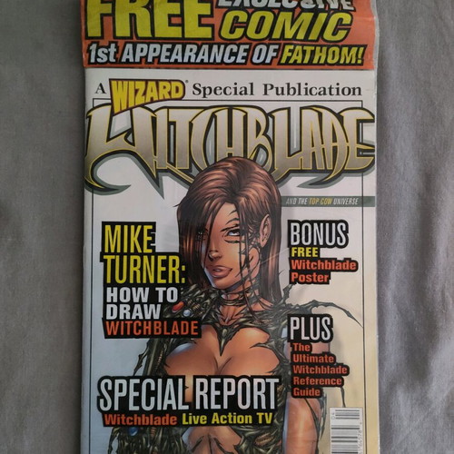 Wizard Witchblade Special comic new, 1998, includes Fathom#0