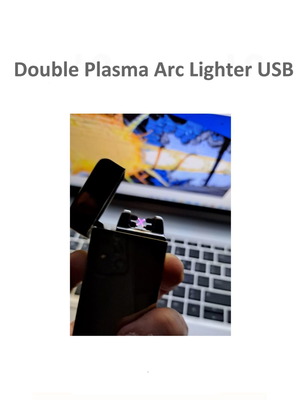 X Arc Double Arc Lighter USB rechargeable used