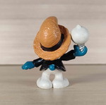 Φιγούρα Στρουμφάκι Thomas Edison μεταχειρισμένη, Schleich Peyo 1984