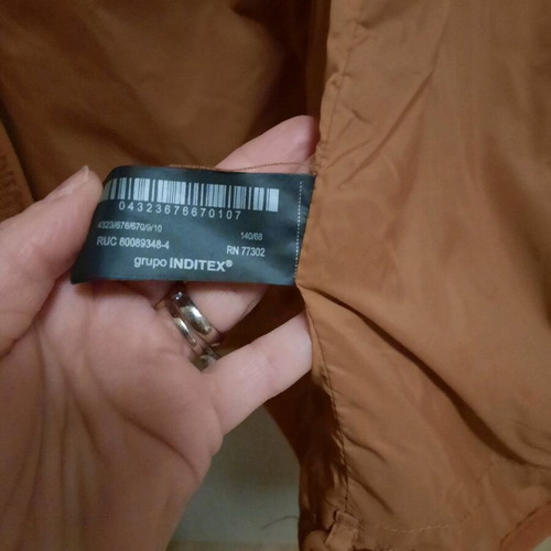 Zara kids cardigan like new, size 9-10, brown and orange