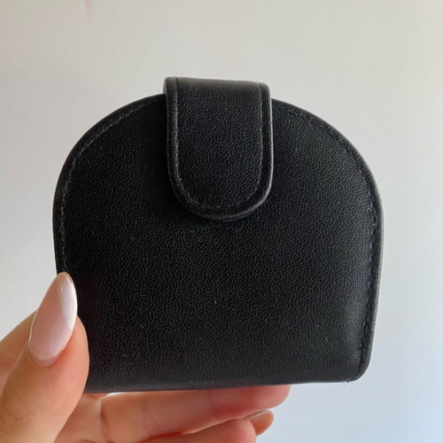 Wallet new black with hard material