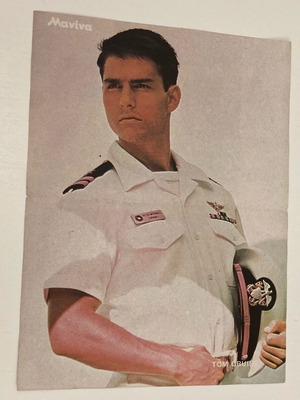 Tom Cruise Poster from Manina magazine In excellent condition Price 4 Euros