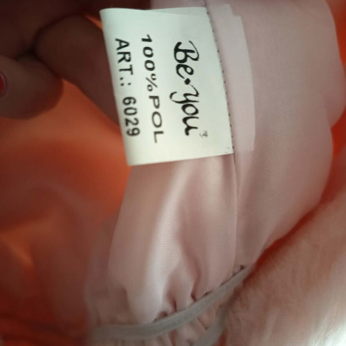 Be You women's pink soft fur vest like new size M/L