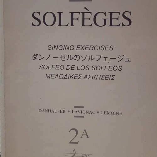 Solfege books used, pack of 6