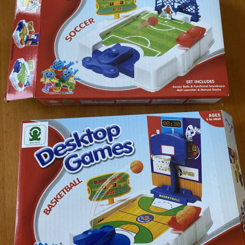 Zita Toys Desktop Games Soccer and Basketball set