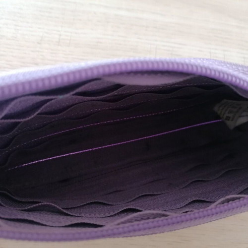 Zip.It toiletry bag pencil case wallet purple like new