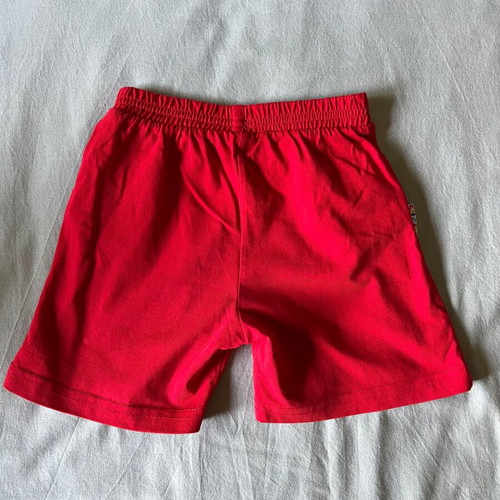 Boys' shorts size 4 years, red, like new