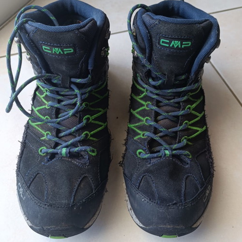 CMP hiking boots size 42 used, blue