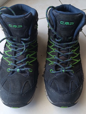CMP hiking boots size 42 used, blue