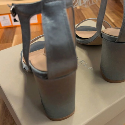 Kurt Geiger women's sandals used, size 36, blue