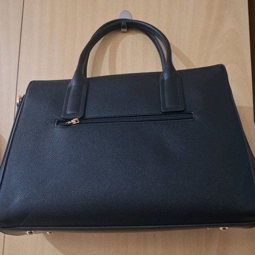 David Jones Paris black classic handbag new