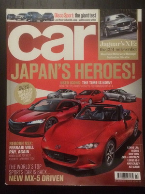 Car Magazine March 2015 used, English