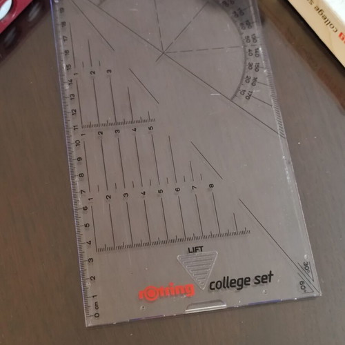 rOtring College Set technical drawing pens new