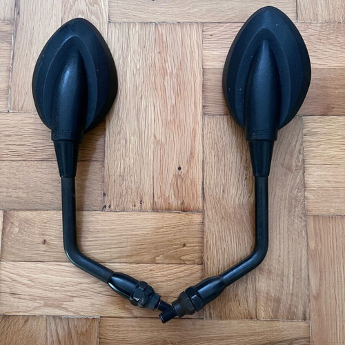 Motorcycle mirrors naked/street Honda Kawasaki after market used