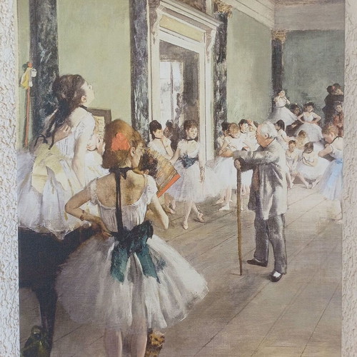 The Dance Class canvas print by Edgar Degas like new