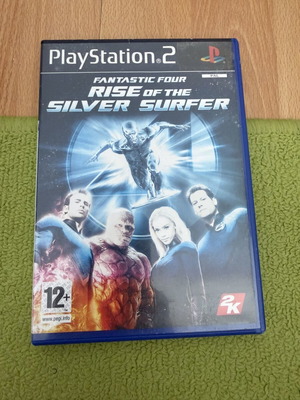 Fantastic Four Rise of the Silver Surfer PS2 game