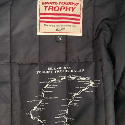 BLH STT-Isle of Man motorcycle jacket used, limited edition, size XL