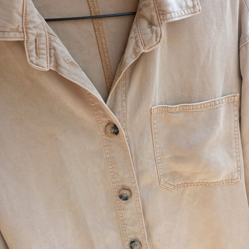 Claudia Strater shirt like new, size M, beige and brown