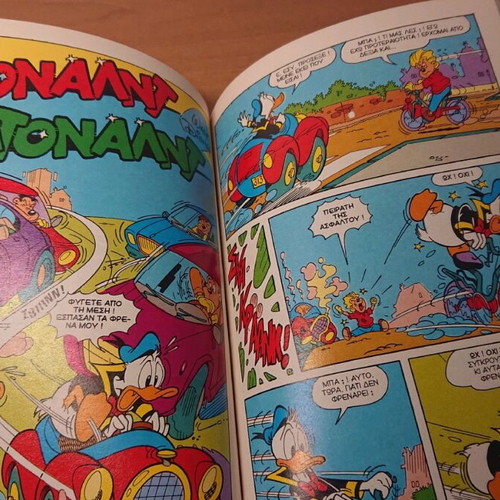 Donald Duck and Mickey Mouse comic pack like new