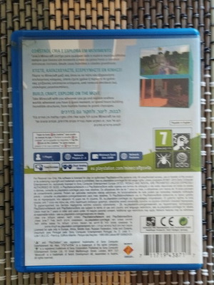 Minecraft PlayStation Vita edition game