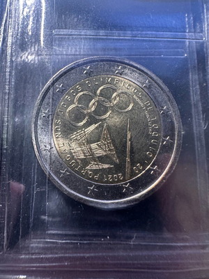 2ευρα αναμνηστικά Πορτογαλίας (Tokyo Olympics) σαν καινούργια