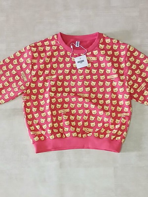 Γυναικεία μπλούζα Moschino Swim, κόκκινη, βαμβακερό με ελαστάνη