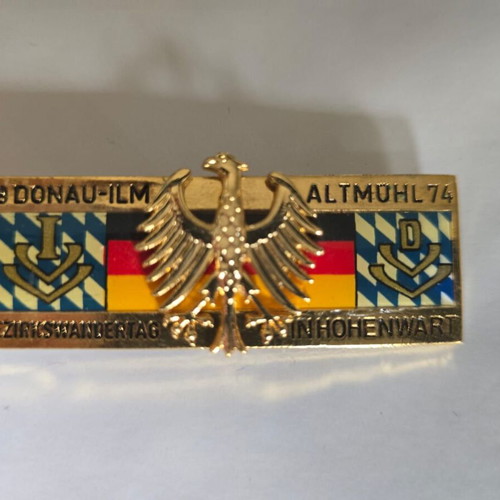 Vintage German Wandertag medal collection like new