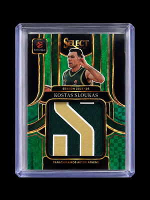 Panini Select Kostas Sloukas patch 1/5