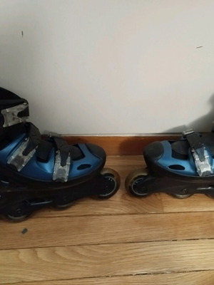 Inline skates dark blue size 37 like new