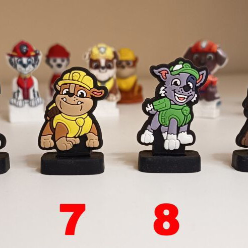 Paw Patrol collectible figures like new from ION toy eggs