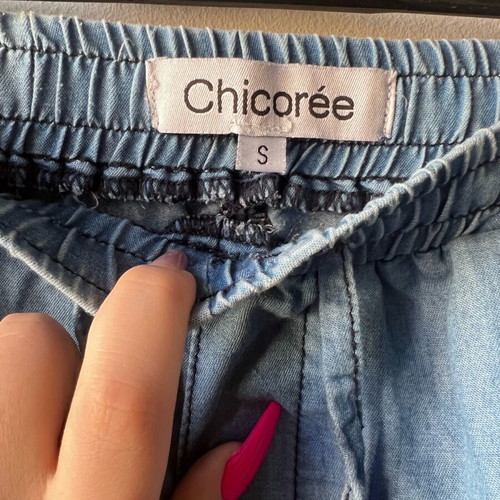 Women's shorts used, denim look, size small