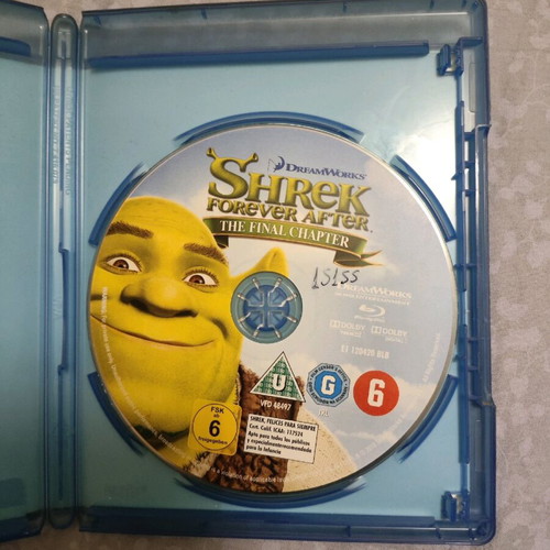 Shrek The Final Chapter Blu-ray like new, dubbed