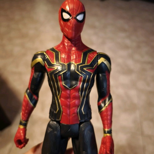 Iron Spiderman Marvel figure 2018 Hasbro used