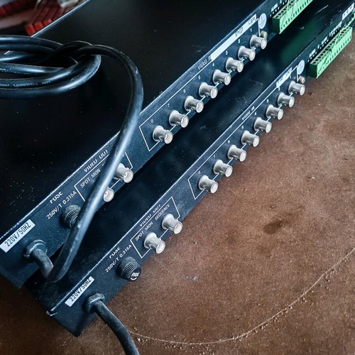 Video Alarm Sequential Switcher used, 2 pcs