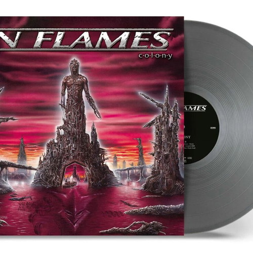 In Flames Colony 25th Anniversary Limited Edition 180g Silver Vinyl LP