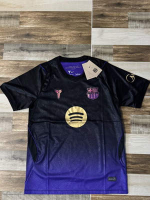 Nike Barcelona X Kobe Bryant μωβ ποδοσφαιρική μπλούζα