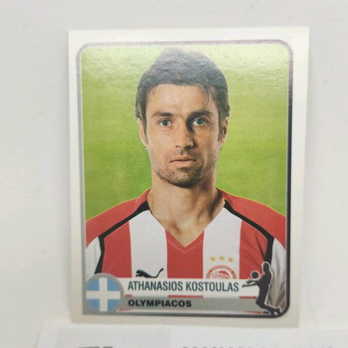 Kostoulas Olympiacos 2005 sticker like new, collectible