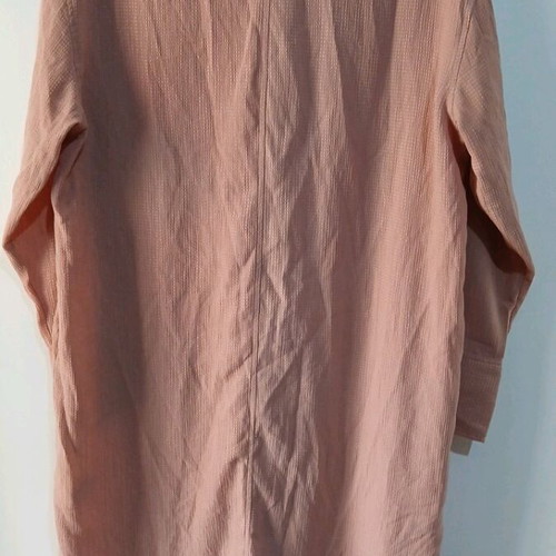 Dress with buttons H&M like new, beige and orange, size S