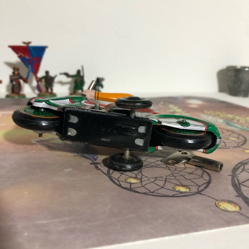 Motorcycle Tin Toy MS275 used with key