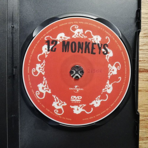 12 Monkeys DVD used with Greek subtitles