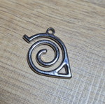 Naruto charm silver, like new